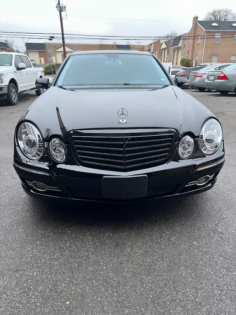 Black Mercedes-Benz repaired at Kenny Auto Body